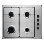 Zanussi ZGH62417XA gaskookplaat (59 cm)