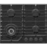 Wiggo WH-G634GL(B) propaan/butaan gas-op-glas kookplaat (60 cm)
